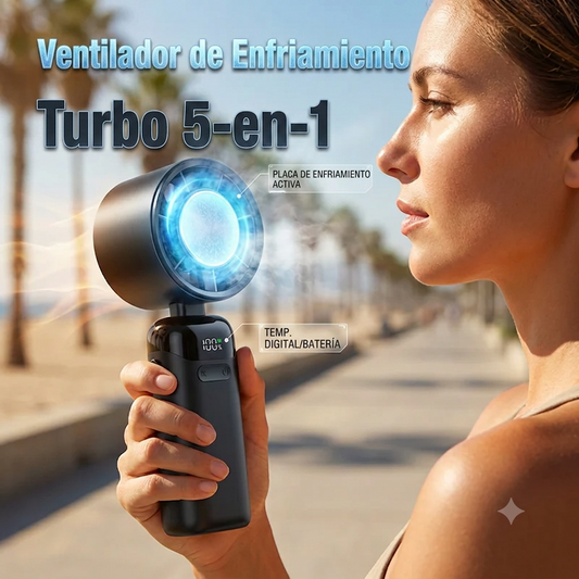 COOL NECK: VENTILADOR DE CUELLO POTENTE😎💨