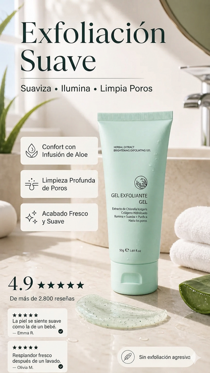 SKIN PEEL: PROMO 2X1 GEL EXFOLIANTE CON EXTRACTOS NATURALES💎✨