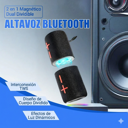 🔊 DUO-BEAT MAGNETIC: ALTAVOZ 2 EN 1 MAGNÉTICO🔊