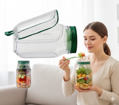 FRESH BOX 3 EN 1: PORTAENSALADAS 🥗