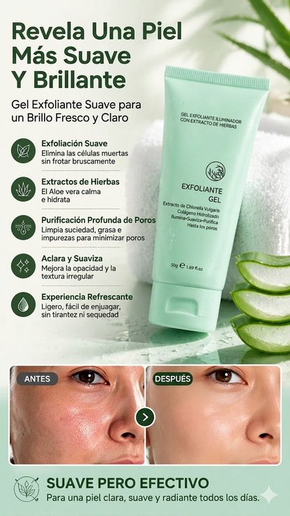 SKIN PEEL: PROMO 2X1 GEL EXFOLIANTE CON EXTRACTOS NATURALES💎✨