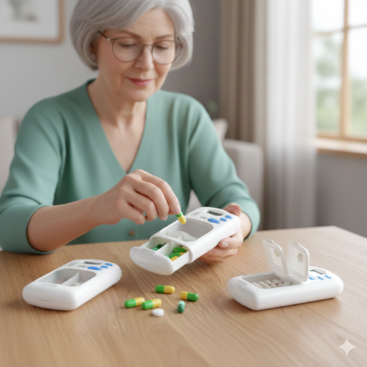 SMART PILL: SET X2 PASTILLEROS ELECTRÓNICOS INTELIGENTES💊