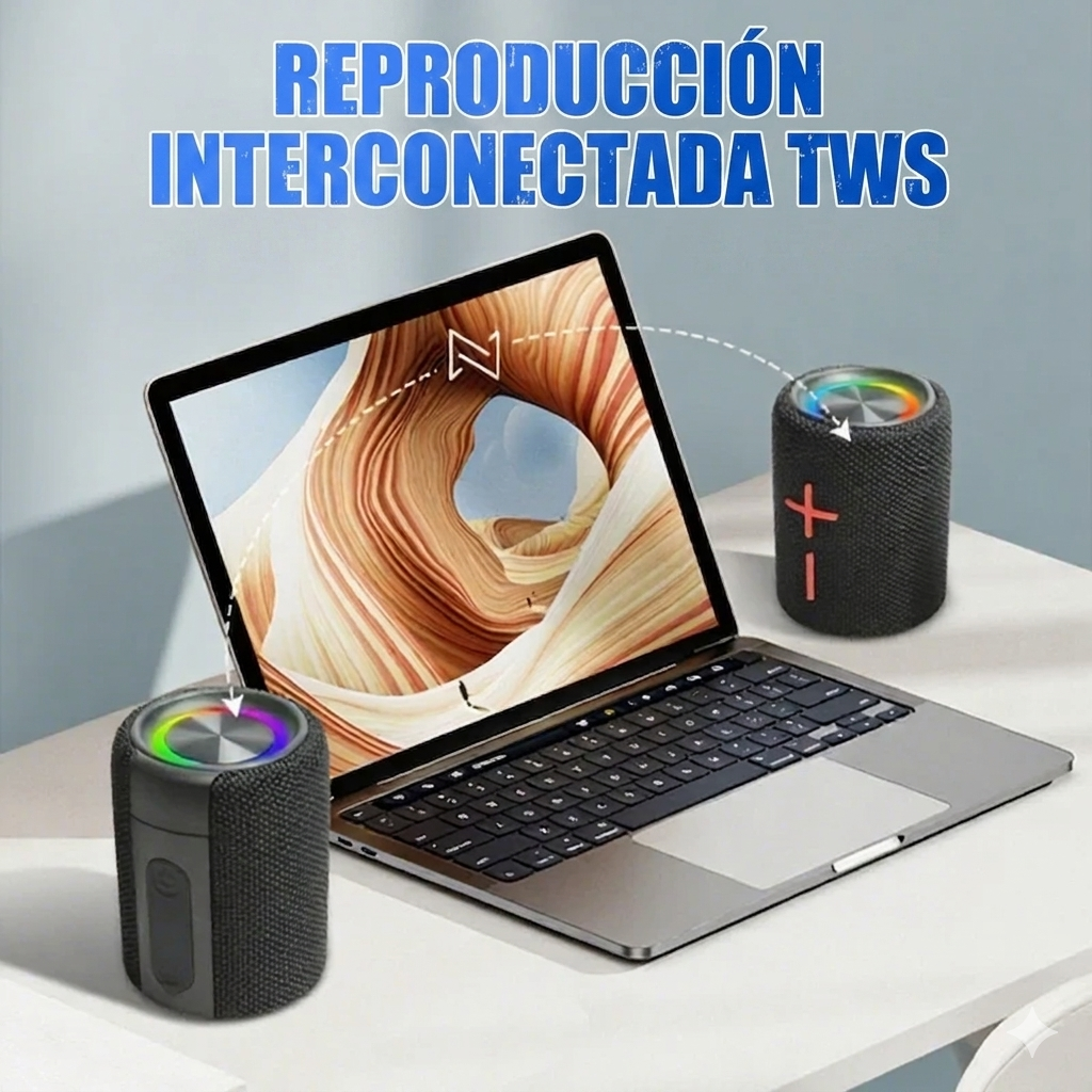 🔊 DUO-BEAT MAGNETIC: ALTAVOZ 2 EN 1 MAGNÉTICO🔊