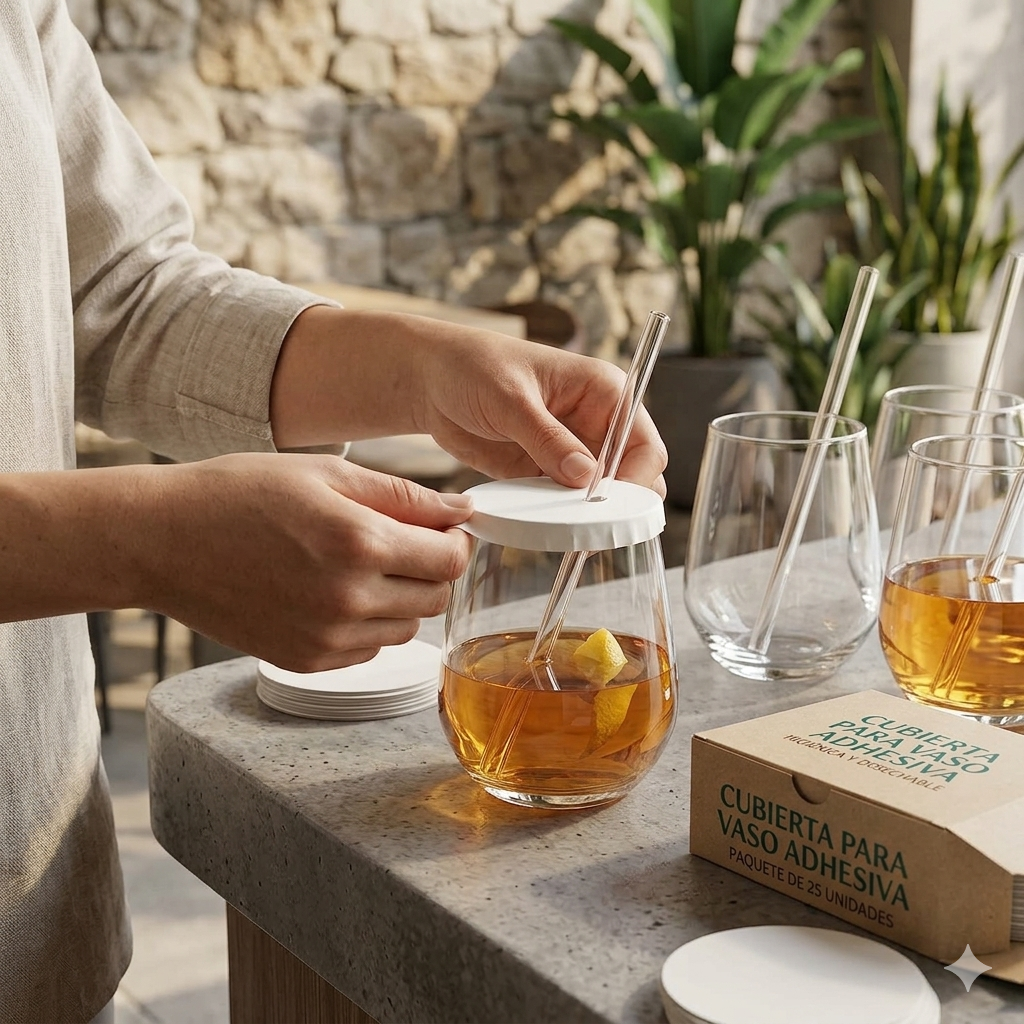 ✨ CUP-TAG: KIT X 10 ADHESIVOS DE PAPEL PARA VASOS✨