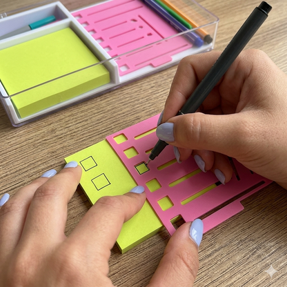 📝 NOTE-MASTER: KIT DE NOTAS CON REGLETAS📝