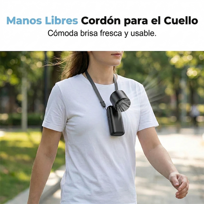 COOL NECK: VENTILADOR DE CUELLO POTENTE😎💨