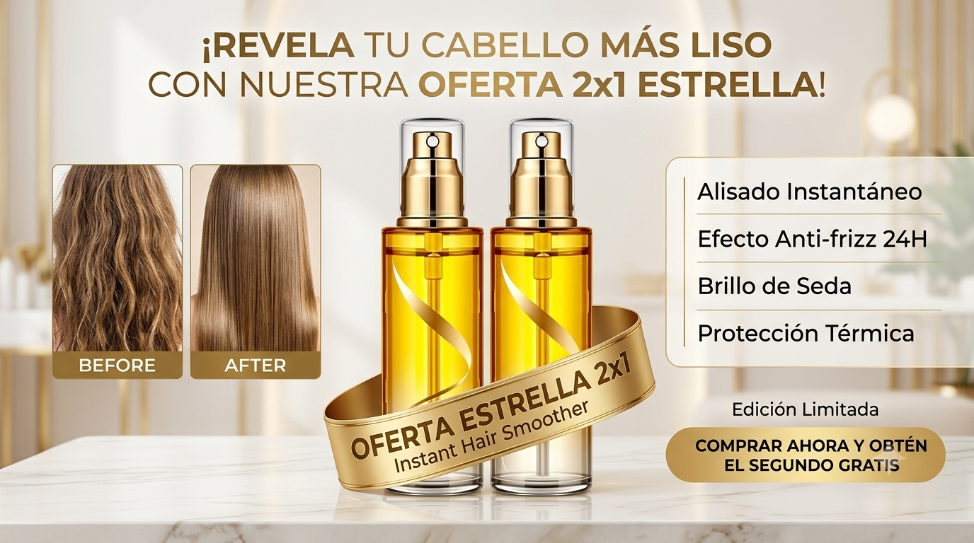 HAIR STRAIGHT: PROMO 2X1 ALISADOR INSTANTÁNEO DE CABELLO ✨🧴