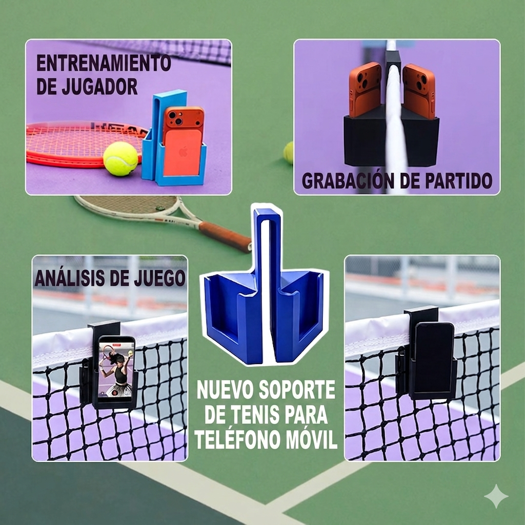 🎾 PADEL-VIEW: SOPORTE DE CELULAR PARA PADEL Y TENIS🎾