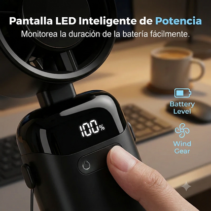 COOL NECK: VENTILADOR DE CUELLO POTENTE😎💨