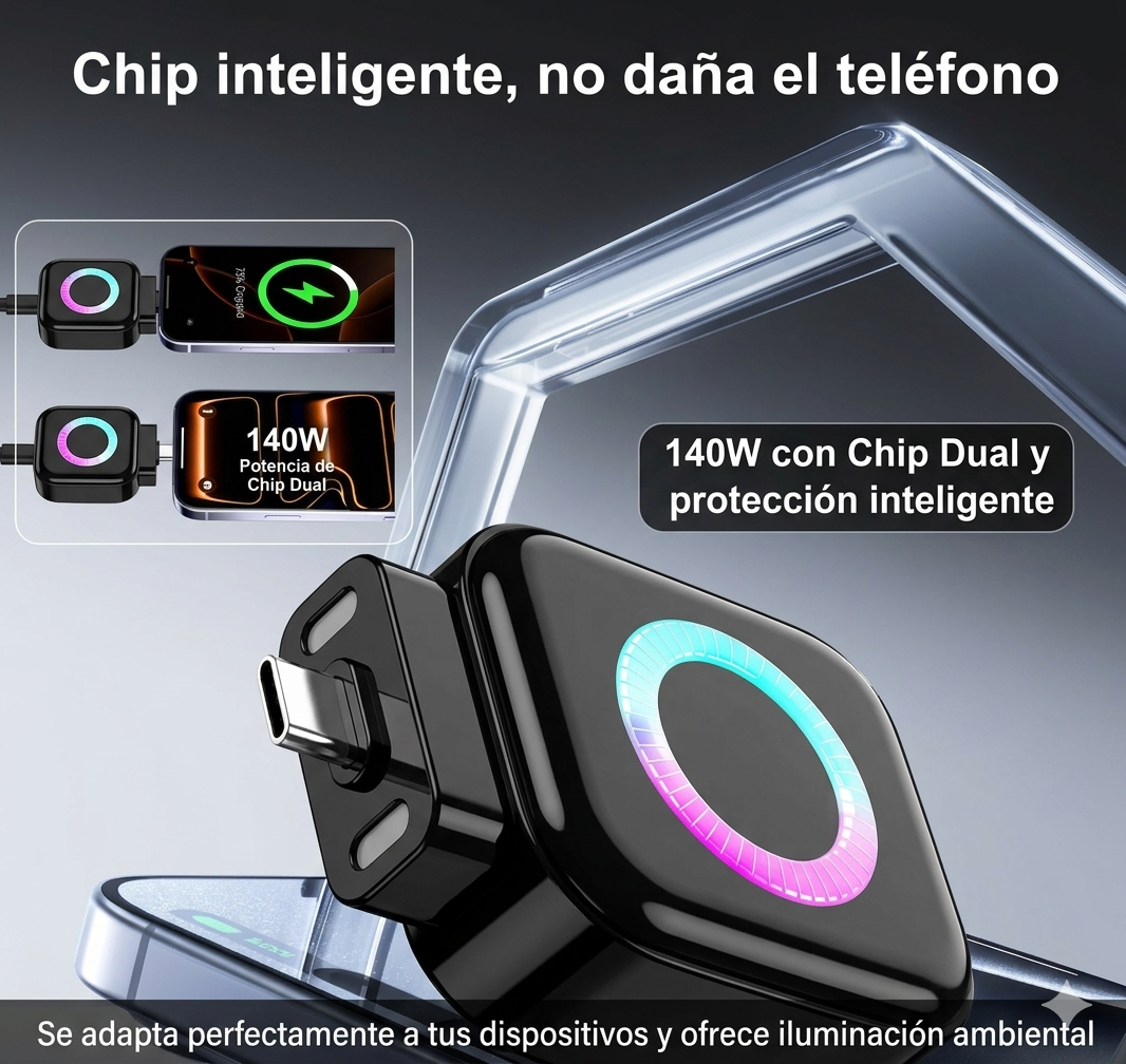 🔋 SMART-SHUT: ADAPTADOR DE CARGA CON DESCONEXIÓN AUTOMÁTICA🔋