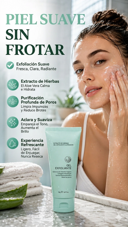 SKIN PEEL: PROMO 2X1 GEL EXFOLIANTE CON EXTRACTOS NATURALES💎✨