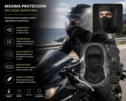 AIR FLOW: PROMO 2X1 PASAMONTAÑAS TRANSPIRABLE✨💎
