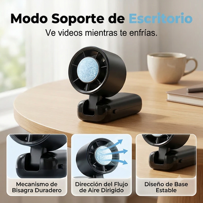 COOL NECK: VENTILADOR DE CUELLO POTENTE😎💨