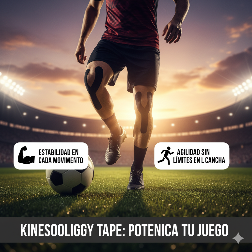 TAPEMAX: SET X10 CINTAS KINESIOLÓGICAS PARA RODILLAS🎽💥