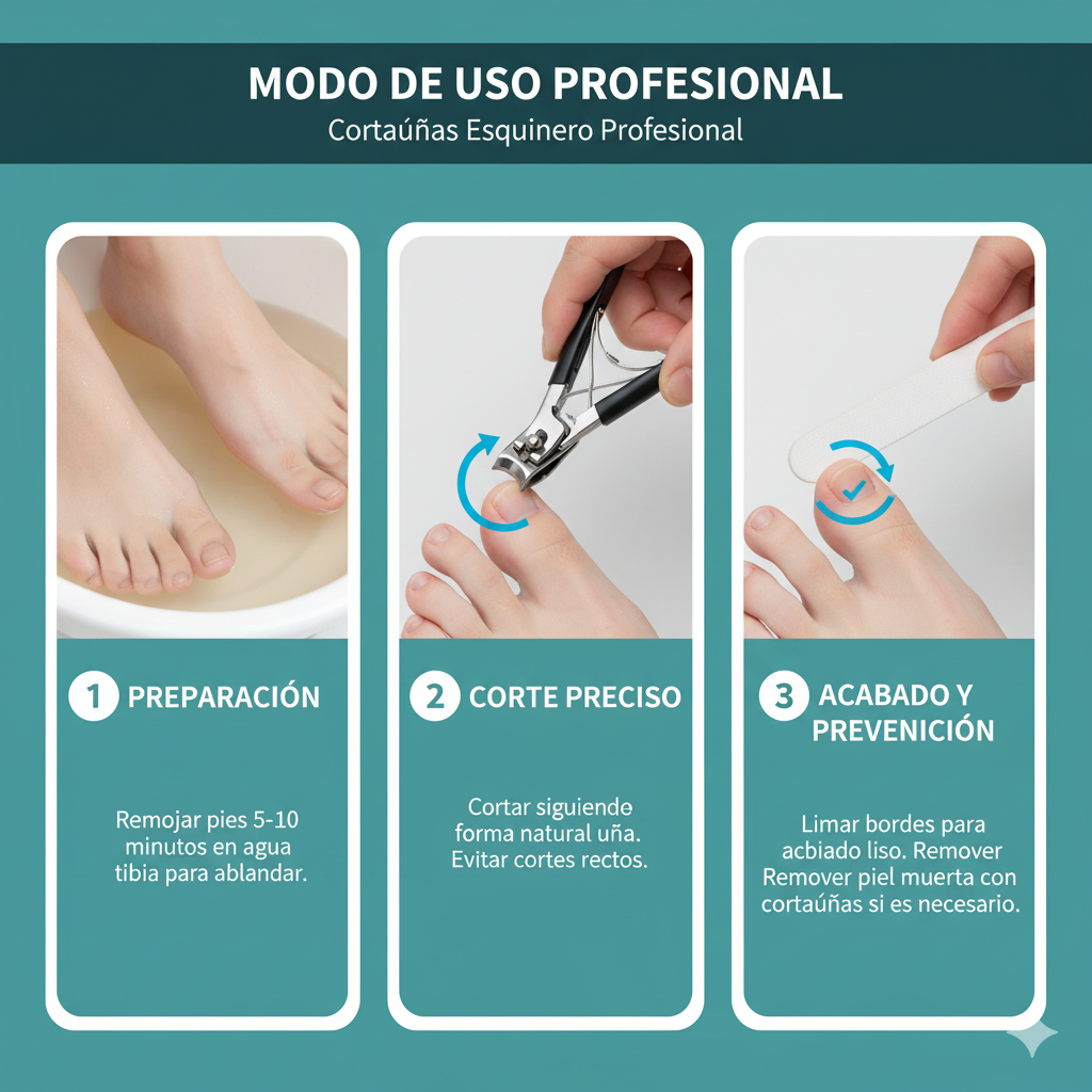 NAILFIX: CORTA UÑA ESQUINAS 💅