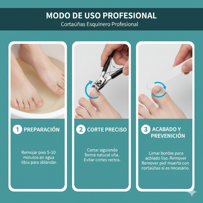 NAILFIX: CORTA UÑA ESQUINAS 💅
