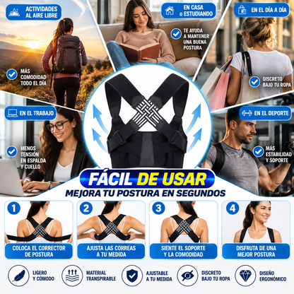CORRECTOR DE POSTURA ULTRA NUEVO 🦴💪