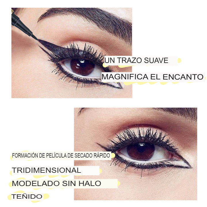 BLACK LOOK: SET X 2 DELINEADOR DE OJOS LÍQUIDO RESISTENTE AL AGUA Y DE LARGA DURACIÓNURACIÓN 👁️🖤