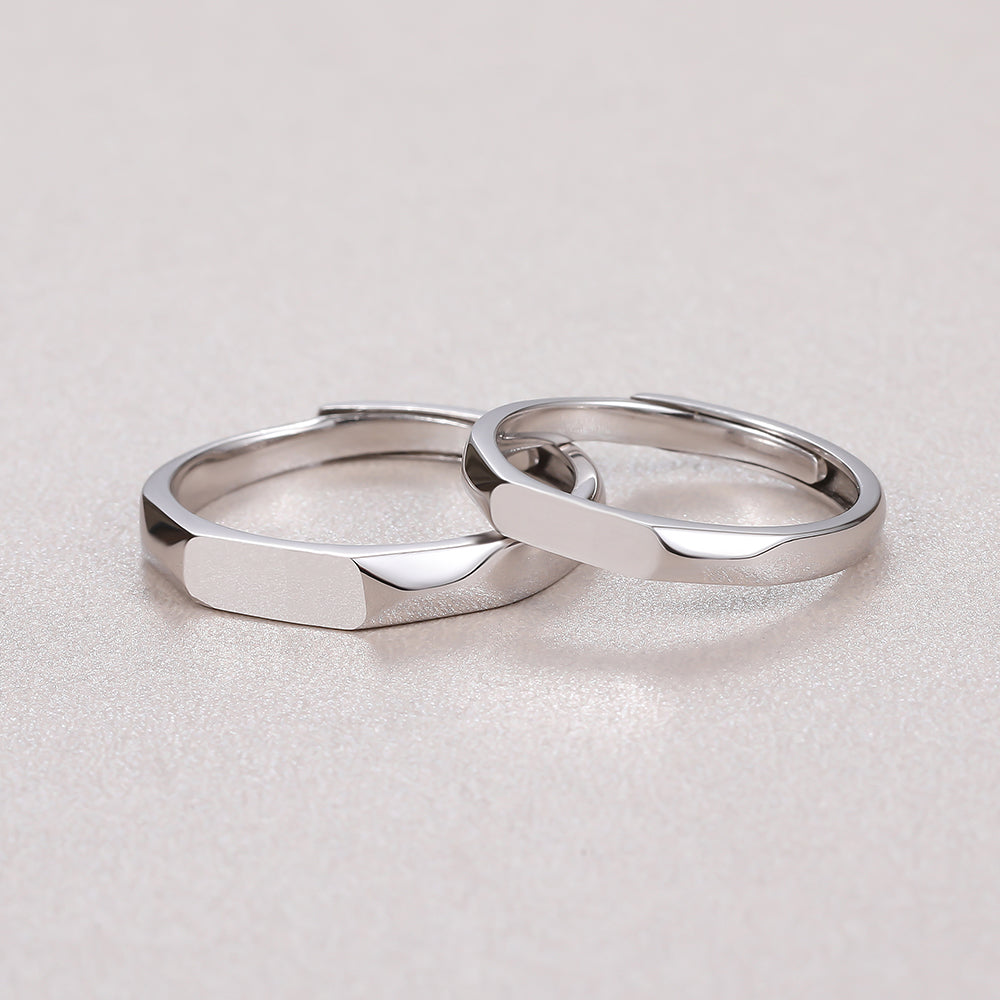 LOVE RINGS: ANILLOS EN PLATA LEY 925 PARA PAREJA✨💕