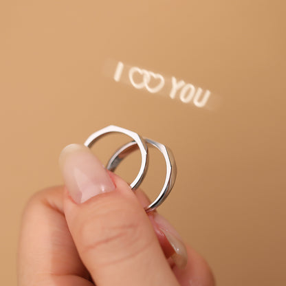 LOVE RINGS: ANILLOS EN PLATA LEY 925 PARA PAREJA✨💕