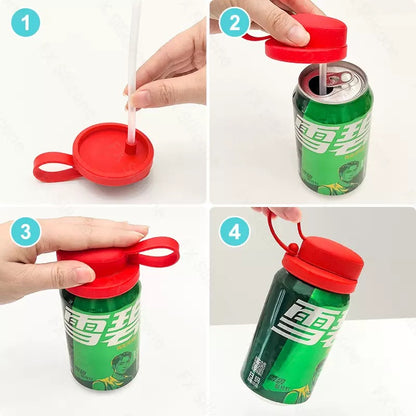 CAN COVER: SET X4 TAPAS DE SILICONA PARA LATAS🔥🥫