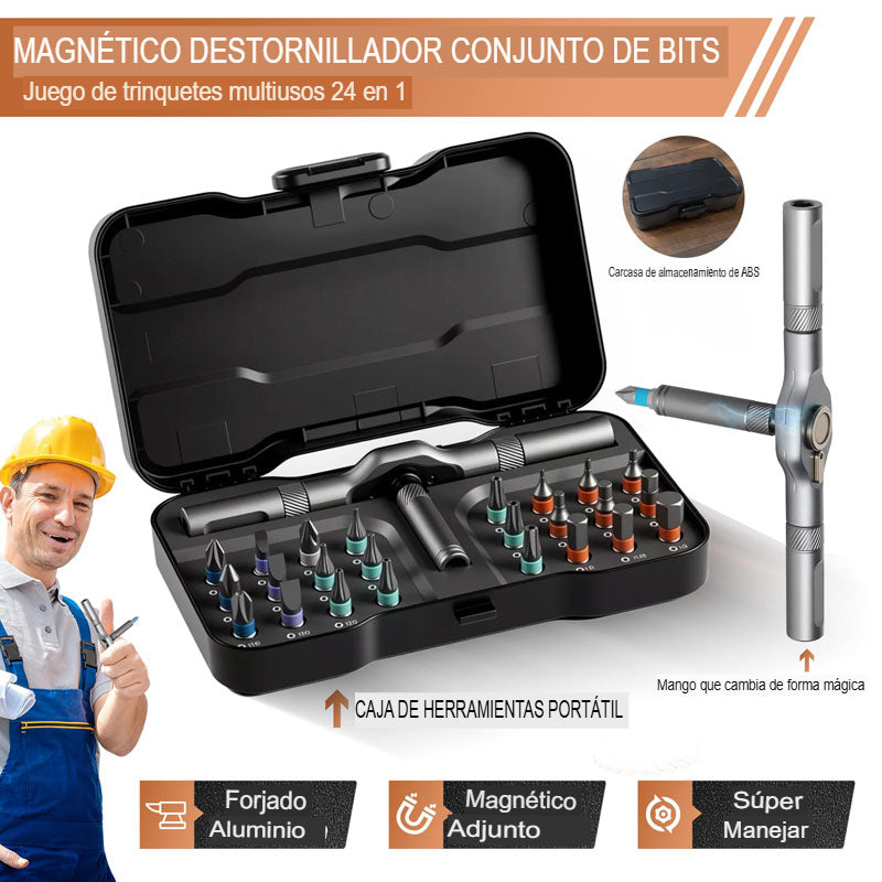🛠️ MAGNO-ELITE: KIT DE DESTORNILLADORES MAGNÉTICOS 🛠️