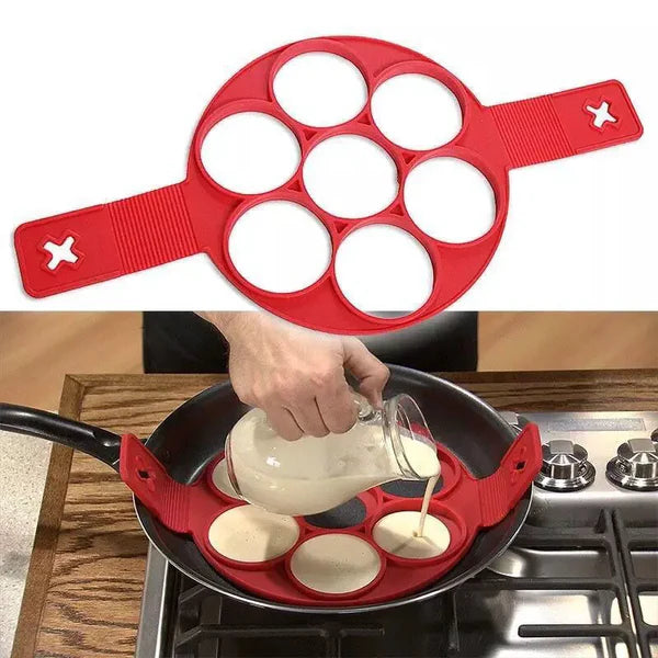 SHAPECAKES: MOLDE PNCAKES 🥞🔷