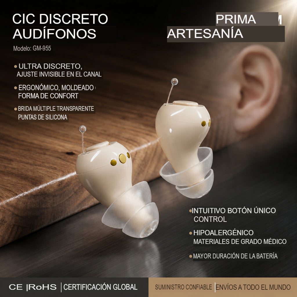 🎧 AUDÍFONOS PARA APOYO AUDITIVO 👂✨