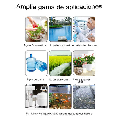MEDIDOR DE PH Y PARTÍCULAS EN EL AGUA📟💦