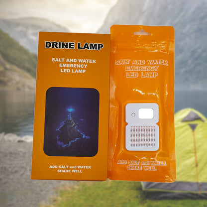 🌊 EMERGENCY LIGHT: LÁMPARA DE SAL DE EMERGENCIA Y CAMPING 🌊