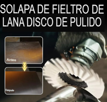 POLIPRO: DISCOS DE POLICHADO X3 ✨🛠️
