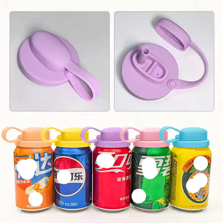 CAN COVER: SET X4 TAPAS DE SILICONA PARA LATAS🔥🥫