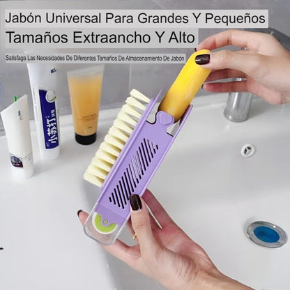 🧼 SOAP-MASTER PRO: CAJA DE JABÓN MULTIFUNCIONAL 2 EN 1 🧼