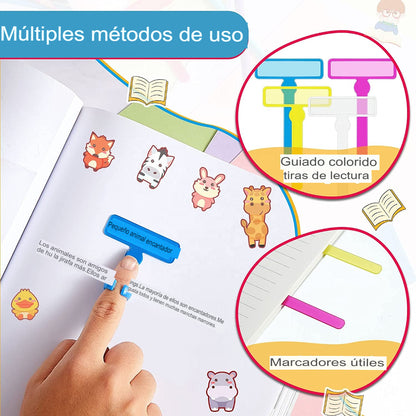 📚 TRACKER-KIDS: KIT X 2 SEGUIDORES DE DEDO PARA LECTURA 📚
