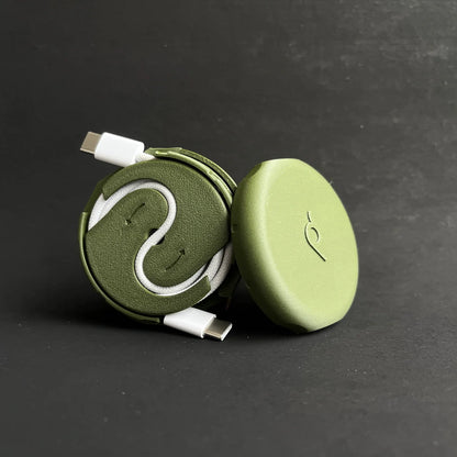 CABLE PRO: SET X3 PORTA CABLE ENROLLABLE🔌