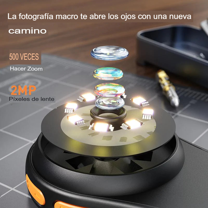 MICRODIGITALPRO: MINI MICROSCOPIO DIGITAL PORTÁTIL 🧬✨