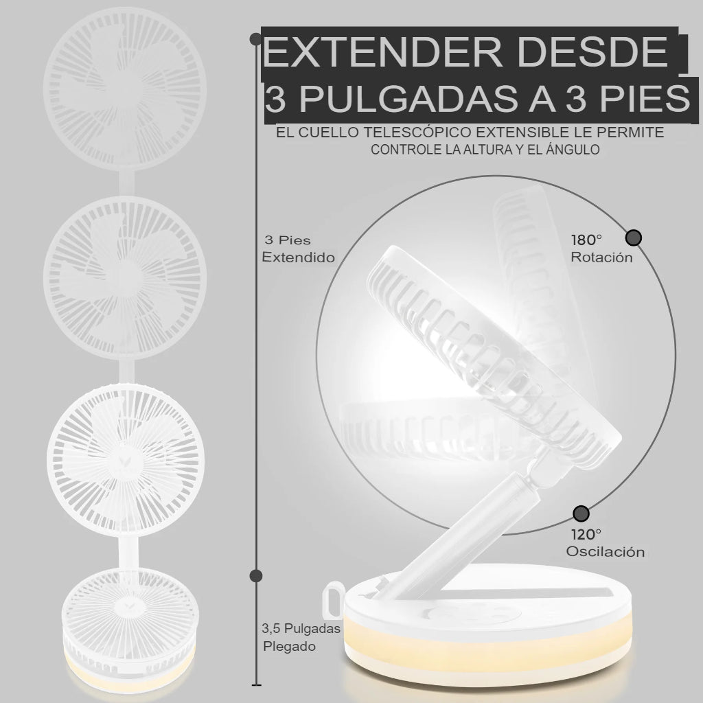 POCKETBREEZE: VENTILADOR PLEGABLE MINI 🌬️👜