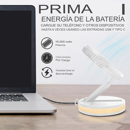 POCKETBREEZE: VENTILADOR PLEGABLE MINI 🌬️👜