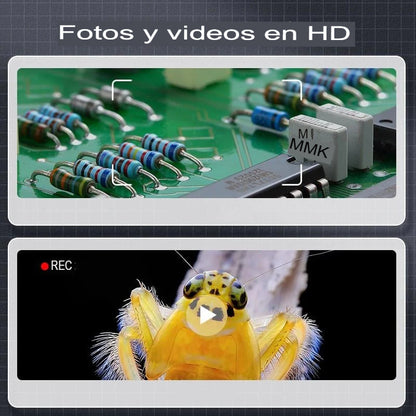 MICRODIGITALPRO: MINI MICROSCOPIO DIGITAL PORTÁTIL 🧬✨