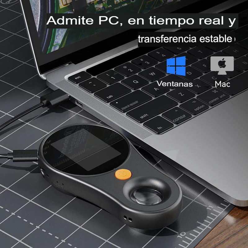 MICRODIGITALPRO: MINI MICROSCOPIO DIGITAL PORTÁTIL 🧬✨