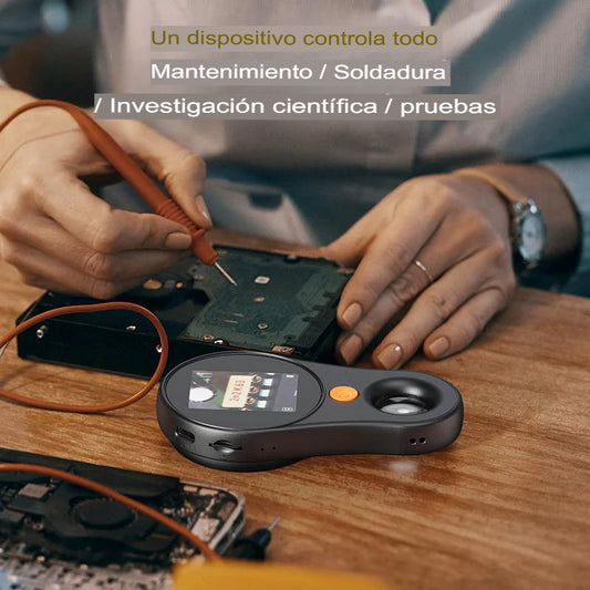 MICRODIGITALPRO: MINI MICROSCOPIO DIGITAL PORTÁTIL 🧬✨