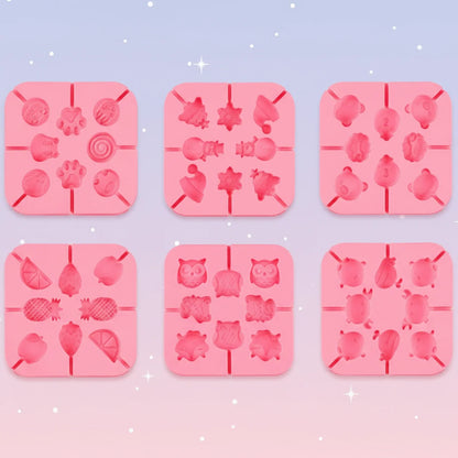 MOLDES DE SILICONA PARA PIRULETAS 🍭