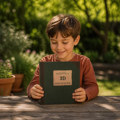 LIBRO DE DINOSAURIOS INTERACTIVO 3D 🦖✨