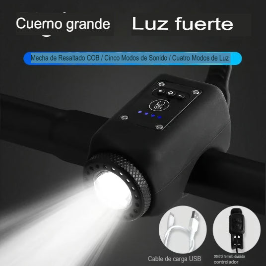 ALERTABIKE: 2 EN 1 PITO PARA BICICLETA 🚨🚴