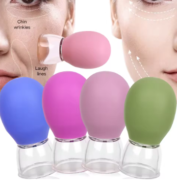 DERMACUPS: SET x4 VENTOSAS FACIALES 💆‍♀️💫