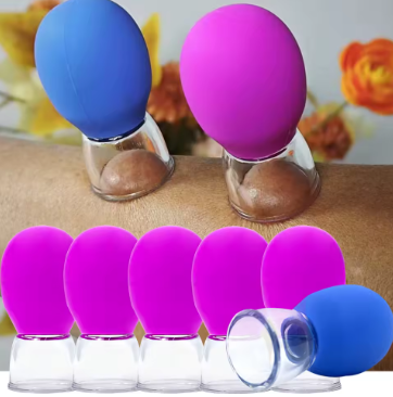 DERMACUPS: SET x4 VENTOSAS FACIALES 💆‍♀️💫