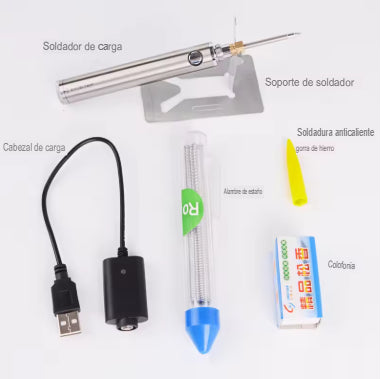 SOLDERMINI: MINI SOLDADOR PORTÁTIL🔥🔧