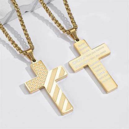 CRUZ INFINITA: COLLAR DE CRUZ 🧔✝️