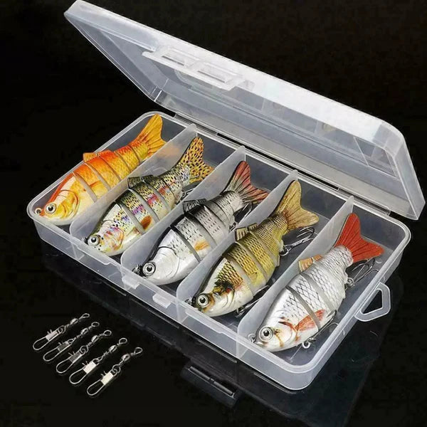 CAZAPEZ: 3X SEÑUELOS DE PESCA REALISTAS 🎯🐬