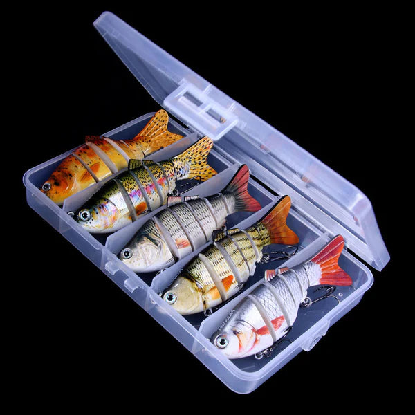 CAZAPEZ: 3X SEÑUELOS DE PESCA REALISTAS 🎯🐬